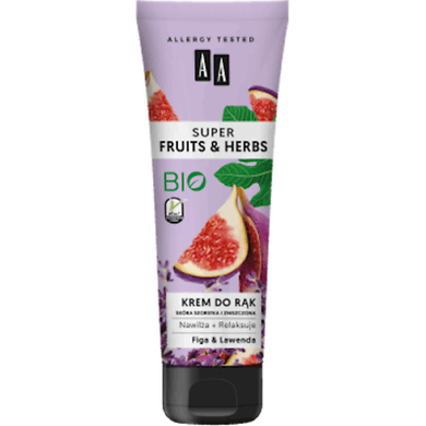 AA Cosmetics Super Fruits & Herbs  Moisturizing foot cream krem do stop