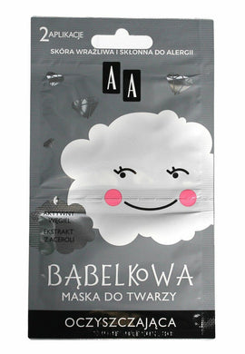 AA  Bubble face cleansing mask Babelkowa maska