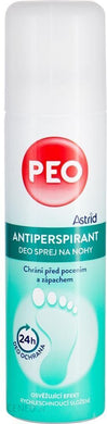 Astrid Antiperspirant Deo Foot Spray 150ml Sprayu Do Stop