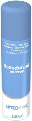 APTEO CARE Foot deodorant aerosol 150ml Dezodorant do stop aerozol