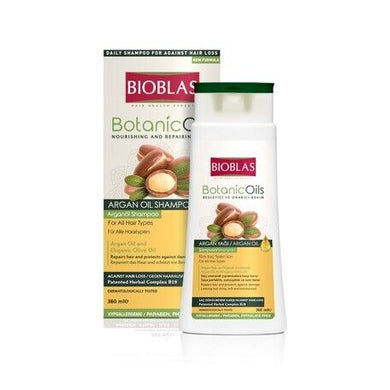 Bioblas Shampoo Against Hair Loss Botanic Argan Oil Shampoo 360 ml