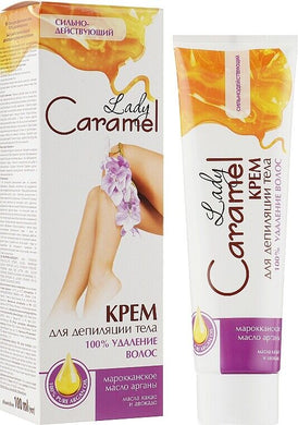 Caramel - Body depilation cream 100% hair removal 100ml