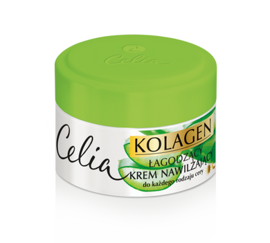 Celia Soothing Aloe Vera Cream with Collagen 50ml krem z aloesu z kolagenem