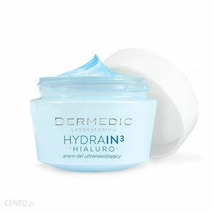 DERMEDIC HYDRAIN 3 HIALURO KREM ZEL 50ml Dry Thin Sensitive skin cream gel ZIAJA