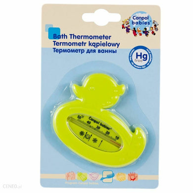 CANPOL BABIES TERMOMETR DO KAPIELI - ZÓLTA Floating Baby Bath Thermometer duck