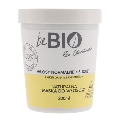 beBIO Normal Dry Hair regenerating mask normal dry hair 200ml Maska do wlosow