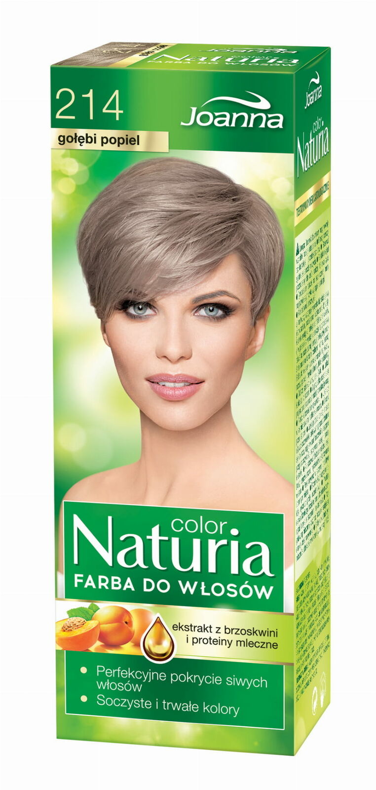 Joanna Color Naturia Hair dye - 214 Pigeon gray
