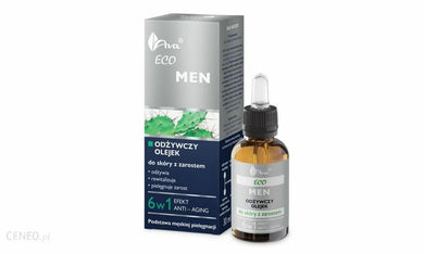 Ava Eco Men Nourishing Skin Oil for Facial Hair 30ml Odzywczy do Skory Zarostem