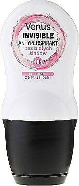 Venus Invisible An invisible antiperspirant rolled with d-panthenol kulce z