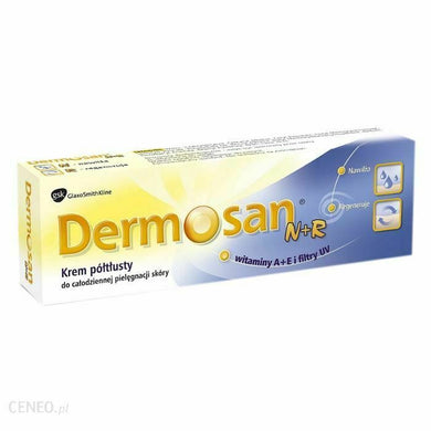 Dermosan N + R semi-fat face and body care cream 40g