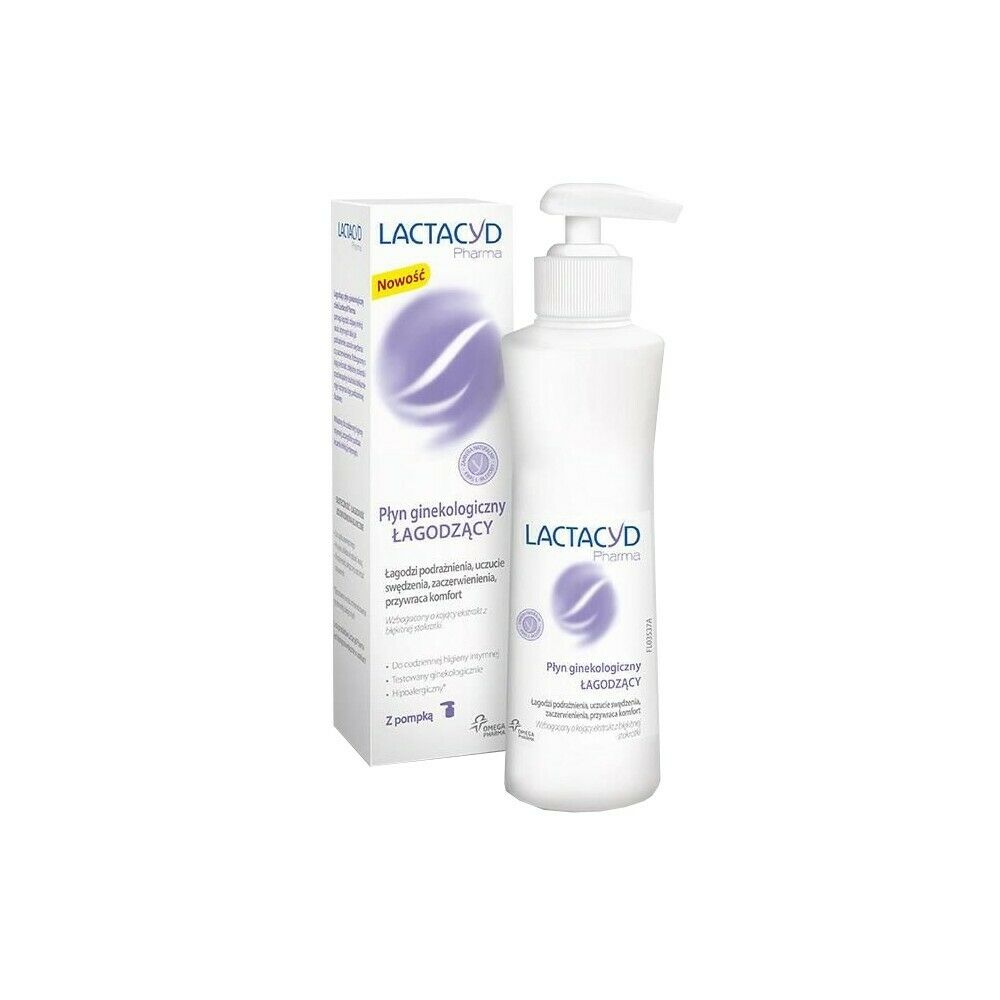 Intimate hygiene cosmetic LACTACYD PHARMA Gynecological soothing fluid 250ml
