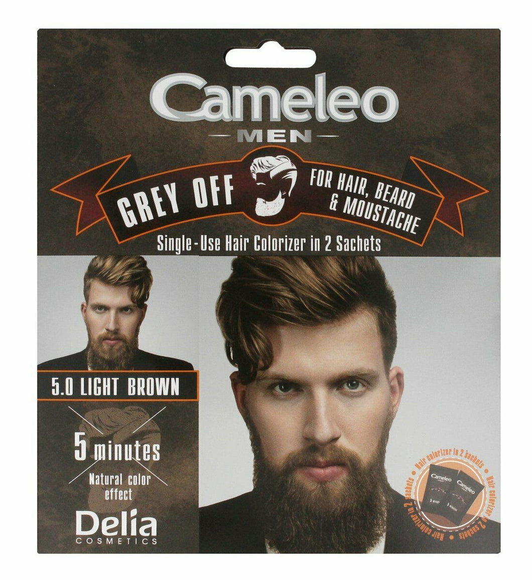 Delia Cameleo Men Hair and beard shampoo for reducing gray hair 150ml do wlosow