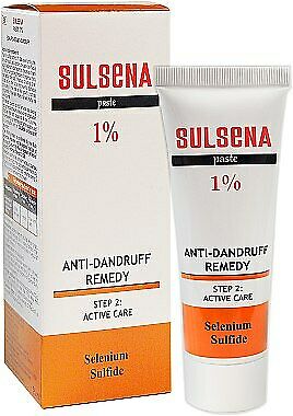 Sulsena  Prophylactic paste against dandruff 1% in a tube przeciw lupiezowi