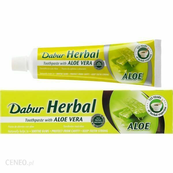 Dabur Herbal Toothpaste With Activated Carbon Whitening 100Ml Pasta Do Zebow