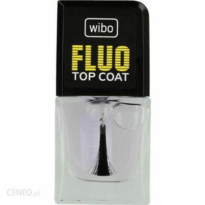 Wibo Fluo Top Coat Top coat glowing in ultraviolet