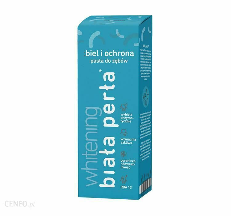 BIALA PERLA Toothpaste WHITE AND PROTECTION 75ML pasta do zebow biala i ochronna