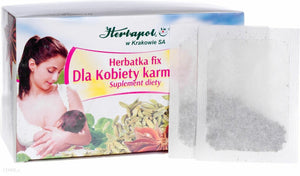 FIX TEA FOR WOMEN BREST FEEDING HERBATKA FIX DLA KOBIETY KARMIACEJ 20 BAGS