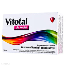 Load image into Gallery viewer, VITOTAL FOR WOMEN 30 tablets vitamin and mineral complex